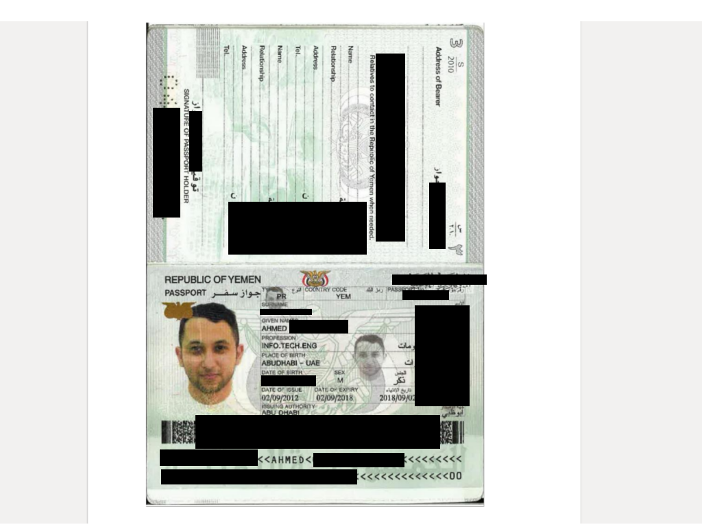 Data Breach at North American Service Center, a UAE Immigration Consultant, exposes confidential identification documents of clients